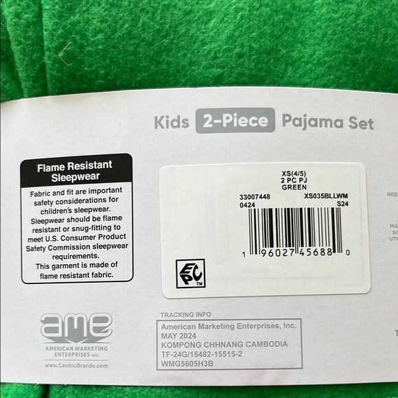 Dr. Seuss Green Pajama Set for Relaxing Evenings - Picture 4 of 4